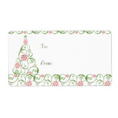 WeihnachtsbaumSnowflake Swirl Weihnachtsgeschenke  (Vorne)