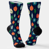 Weihnachtsbaumsocken Socken (Gewinkelt)