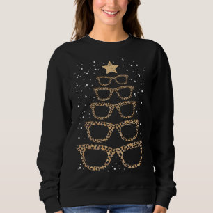 Weihnachtsbaumsonnenbrille Brillen für Optometri Sweatshirt
