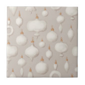 Weihnachtsbaumspielzeug mit Ornament Fliese (Vorderseite)