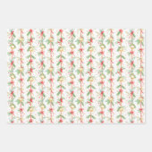 Weihnachtsbaumsteine Geschenkpapier Set (Vorderseite 3)