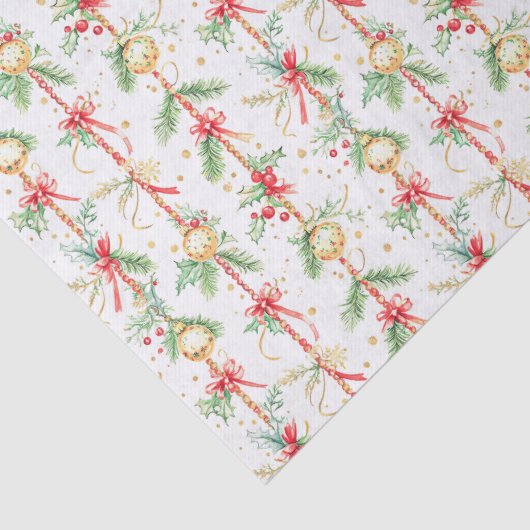 Weihnachtsbaumsteine Seidenpapier (Detail)