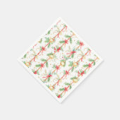 Weihnachtsbaumsteine Serviette (Ecke)