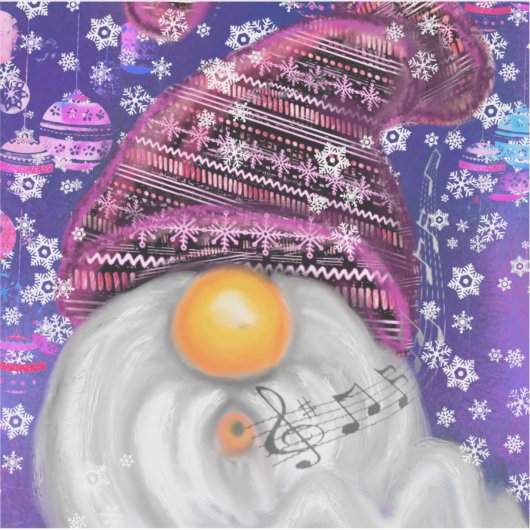 Weihnachtsbaumsticker Aufkleber (Vorderseite)