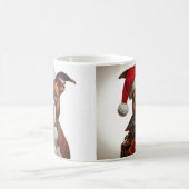 Weihnachtsbaumstier Kaffeemaschine Tasse (Mittel)