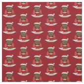 Weihnachtsbaumstoff Cartoon Stoff (Muster)
