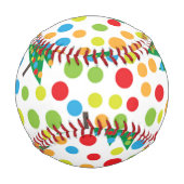 Weihnachtsbaumstruktur Baseball (Rückseite)