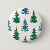 Weihnachtsbaumstruktur Button (Vorderseite)