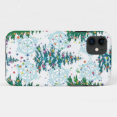 Weihnachtsbaumstruktur Case-Mate iPhone Hülle (Rückseite (Horizontal))
