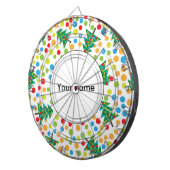 Weihnachtsbaumstruktur Dartscheibe (Vorderseite rechts)