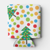 Weihnachtsbaumstruktur Dosenkühler (Rückseite)