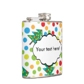 Weihnachtsbaumstruktur Flachmann (Rechts)