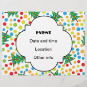 Weihnachtsbaumstruktur Flyer (Vorne)