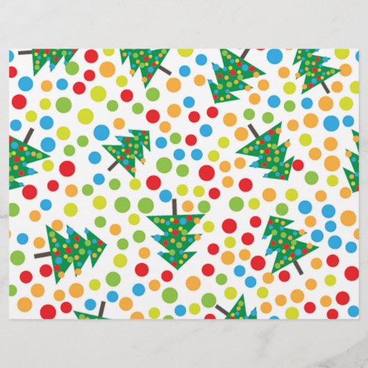 Weihnachtsbaumstruktur Flyer (Hinten)