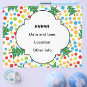 Weihnachtsbaumstruktur Flyer (Einzeln)