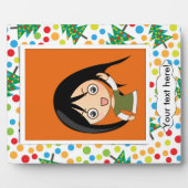 Weihnachtsbaumstruktur Fotoplatte (Vorderseite)