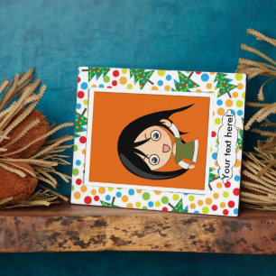 Weihnachtsbaumstruktur Fotoplatte