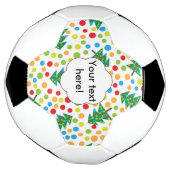 Weihnachtsbaumstruktur Fußball (Gedreht)