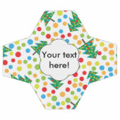 Weihnachtsbaumstruktur Fußball (Flach)