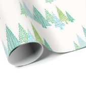 Weihnachtsbaumstruktur Geschenkpapier (Rolleneckpunkt)