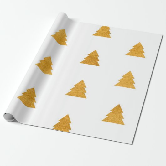 Weihnachtsbaumstruktur Geschenkpapier (Ungerollt)