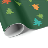 Weihnachtsbaumstruktur Geschenkpapier (Rolleneckpunkt)