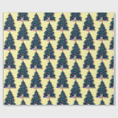 Weihnachtsbaumstruktur Geschenkpapier (Flach)