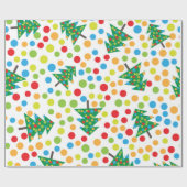 Weihnachtsbaumstruktur Geschenkpapier (Flach)