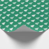 Weihnachtsbaumstruktur Geschenkpapier (Ecke)