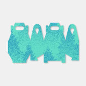 Weihnachtsbaumstruktur Geschenkschachtel (Ungefaltet)