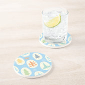 Weihnachtsbaumstruktur Getränkeuntersetzer (Seite)