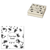 Weihnachtsbaumstruktur Gummistempel (Stempel)