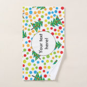 Weihnachtsbaumstruktur Handtuch (Handtuch)