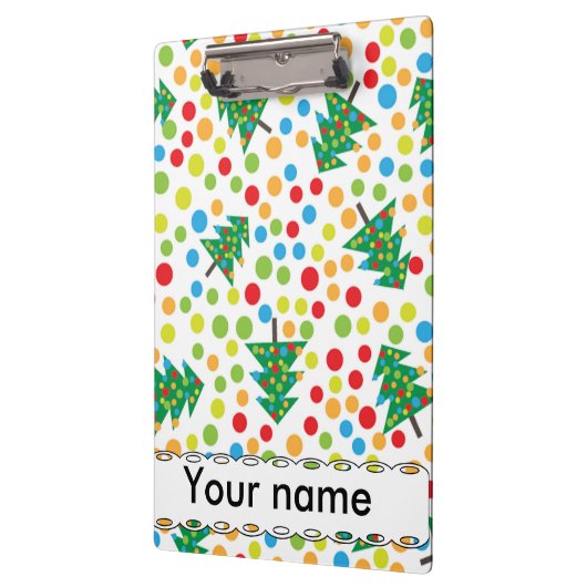 Weihnachtsbaumstruktur Klemmbrett (Links)