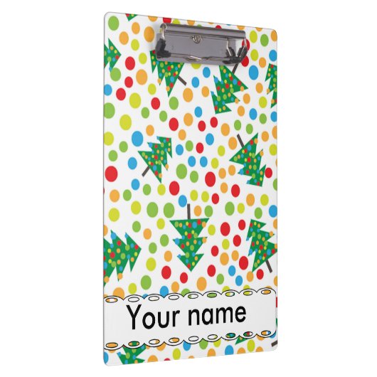 Weihnachtsbaumstruktur Klemmbrett (Rechts)