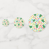 Weihnachtsbaumstruktur Konfetti (Vorderseiten)