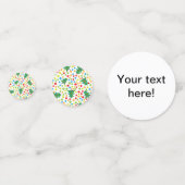 Weihnachtsbaumstruktur Konfetti (Rückseiten)