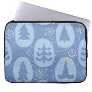 Weihnachtsbaumstruktur Laptopschutzhülle