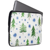 Weihnachtsbaumstruktur Laptopschutzhülle (Vorne Rechts)