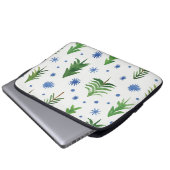 Weihnachtsbaumstruktur Laptopschutzhülle (Vorne Knopf)