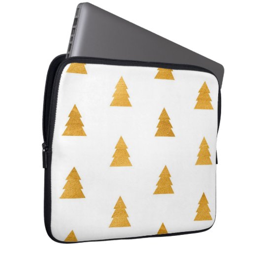 Weihnachtsbaumstruktur Laptopschutzhülle (Vorne Rechts)