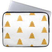 Weihnachtsbaumstruktur Laptopschutzhülle (Vorderseite)