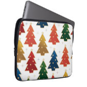 Weihnachtsbaumstruktur Laptopschutzhülle (Vorne Rechts)