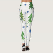 Weihnachtsbaumstruktur Leggings (Rückseite)