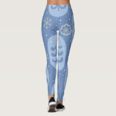 Weihnachtsbaumstruktur Leggings (Rückseite)