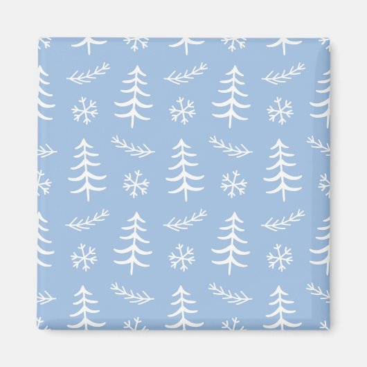 Weihnachtsbaumstruktur Magnet (Vorne)