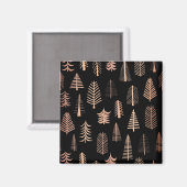 Weihnachtsbaumstruktur Magnet (Vorderseite/Rückseite)