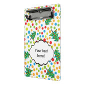 Weihnachtsbaumstruktur Mini Klemmbrett (Gewinkelt2)