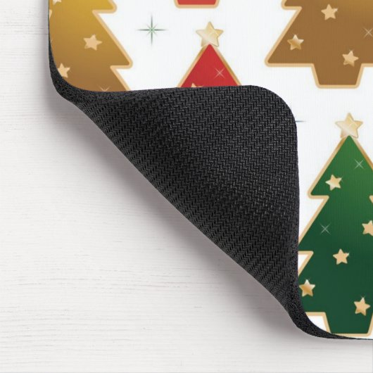 Weihnachtsbaumstruktur Mousepad (Ecke)