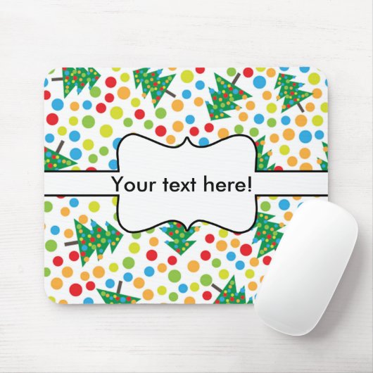 Weihnachtsbaumstruktur Mousepad (Mit Mouse)
